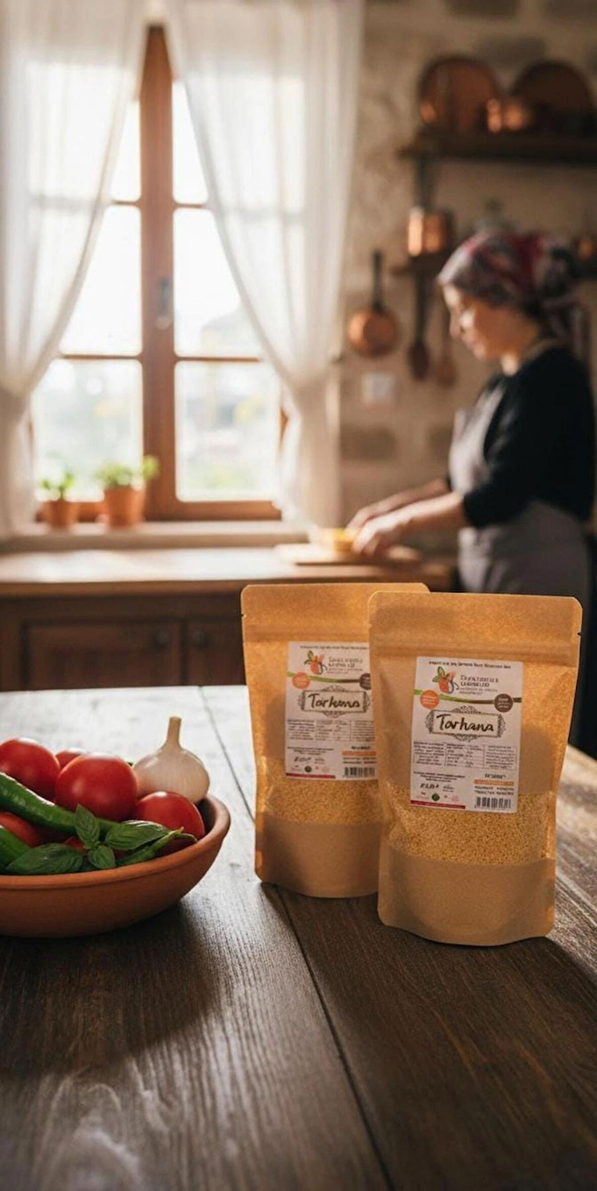 katkısız köy tarhanası