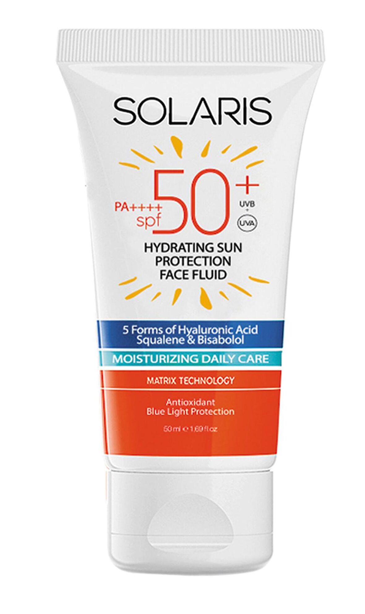 Solaris Tüm Ciltler Nemlendirici Güneş Kremi Spf50+(50ml)