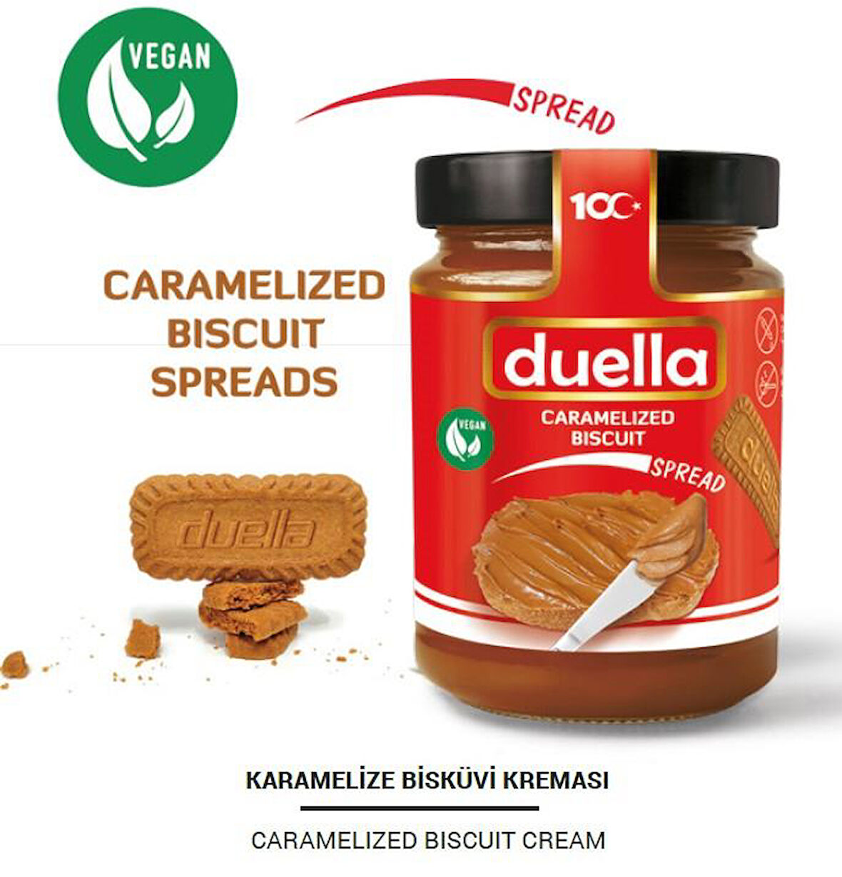 Duella Notus Karamelize Bisküvi Kreması 350gr