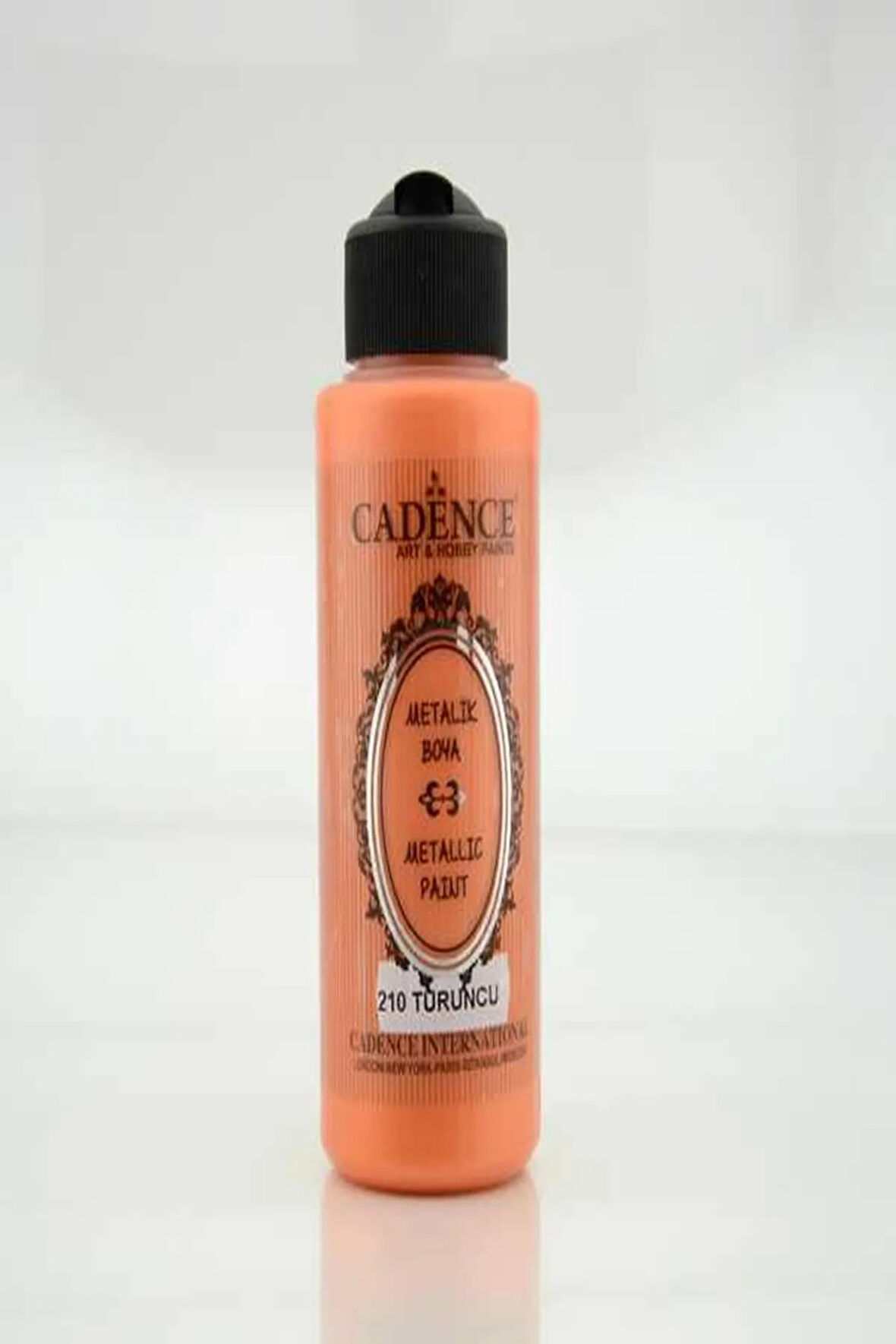 Turuncu Rengi Cadence Metalik Boya 120ML (210)