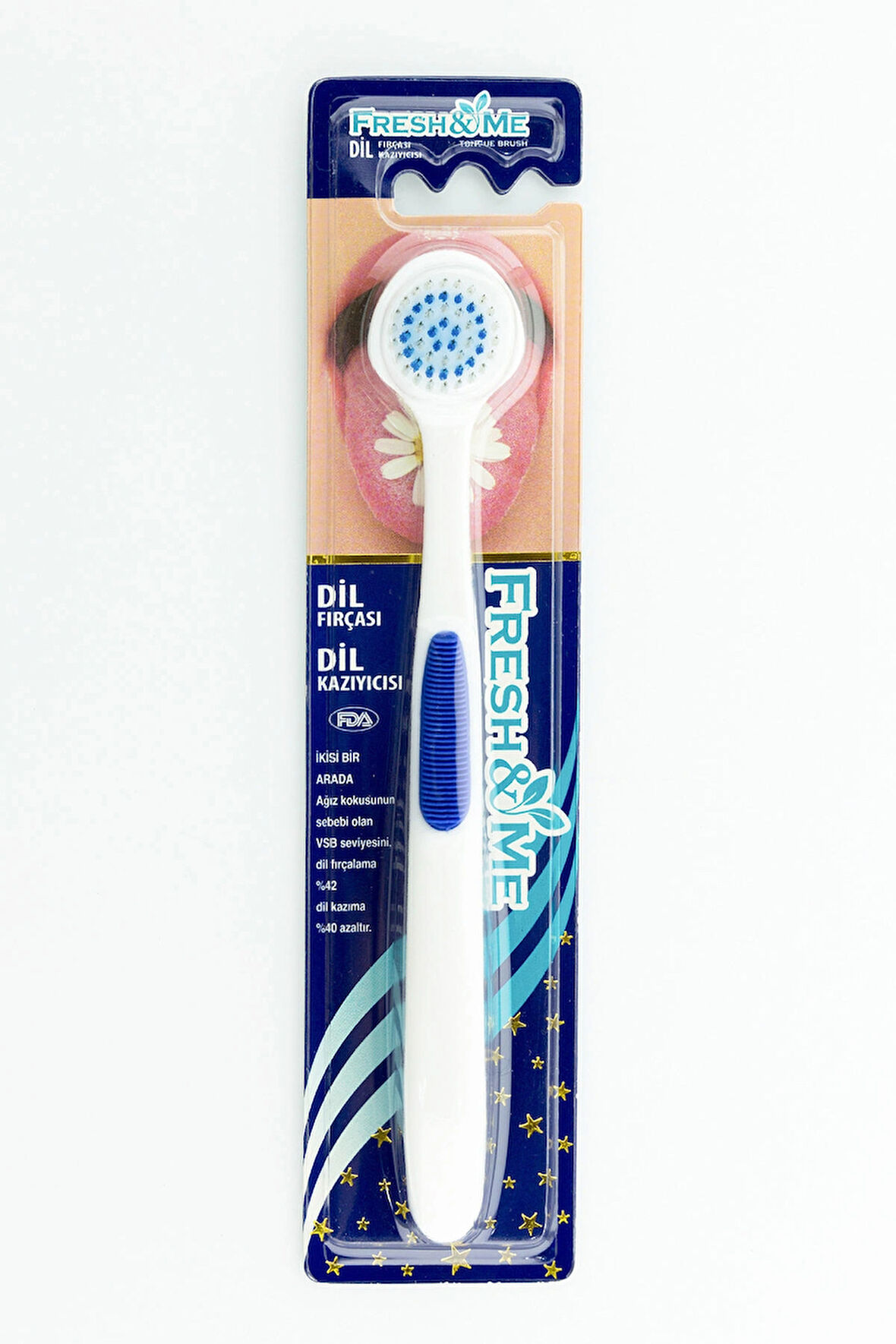 Fresh&Me UltraClean™ – Dil Kazıyıcı & Fırça İkisi Bir Arada