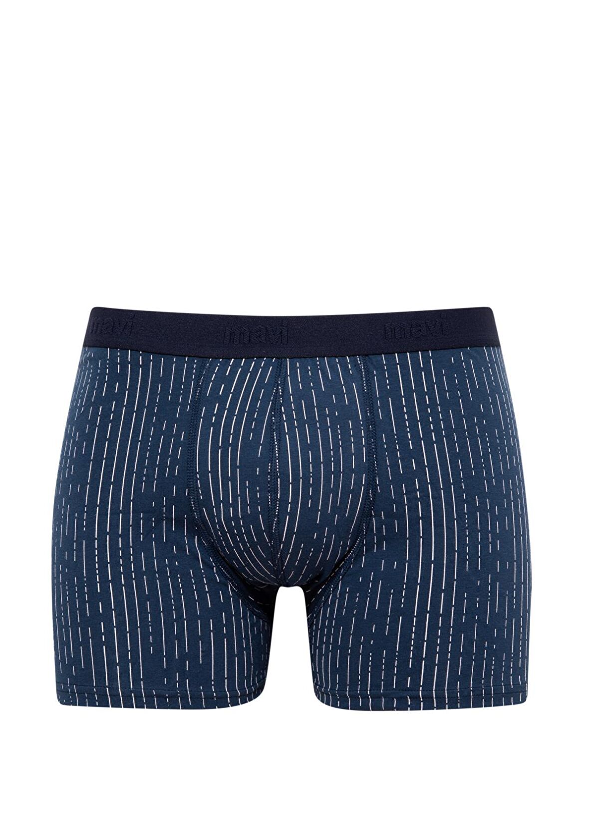 Mavi Çizgili Lacivert Boxer 092662-34340