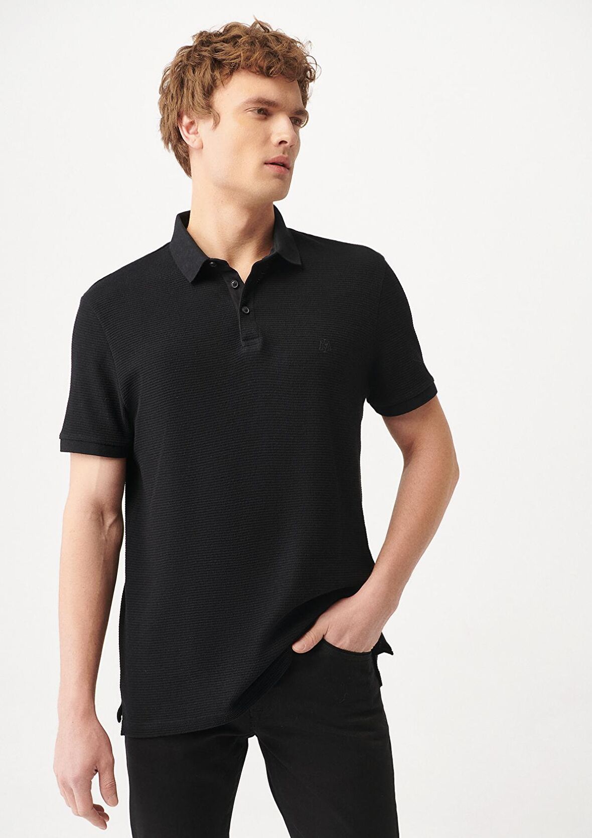 Mavi Siyah Polo Tişört 0610107-900