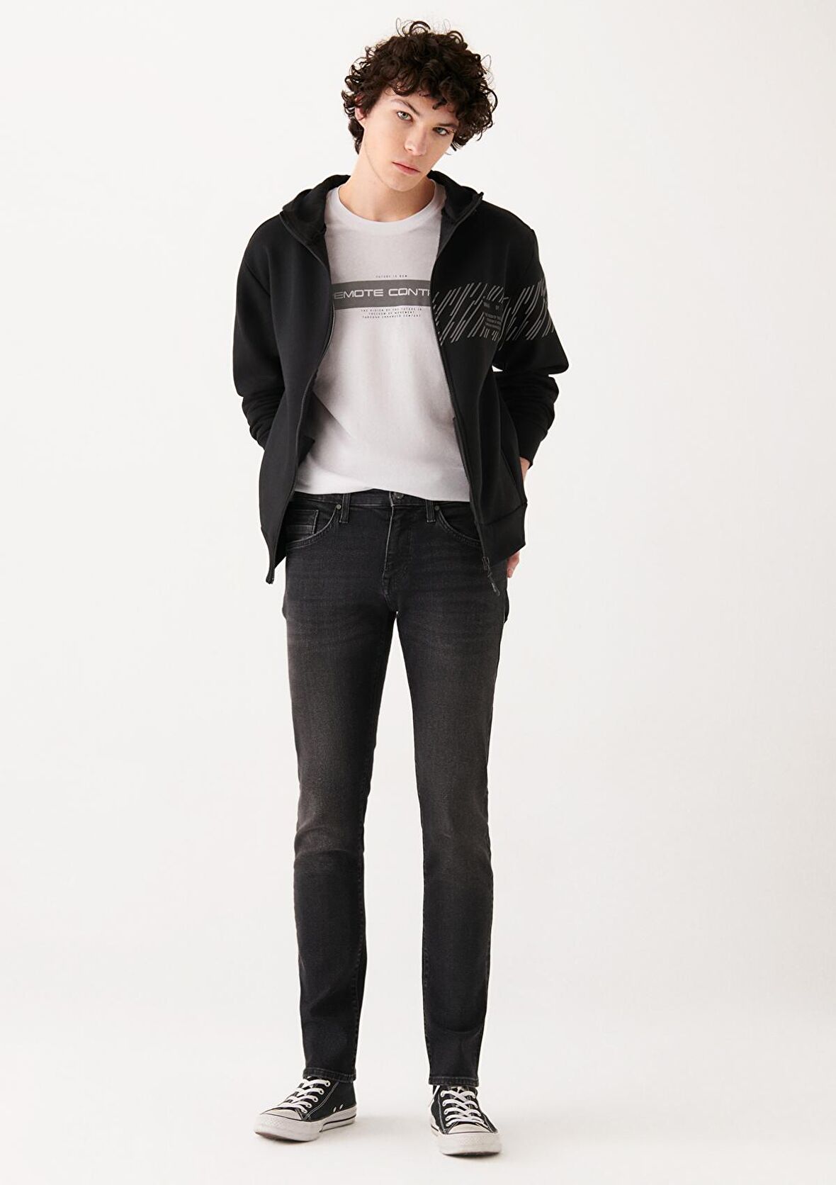 Mavi Jake Koyu Gri Pro Street Jean Pantolon 0042280582