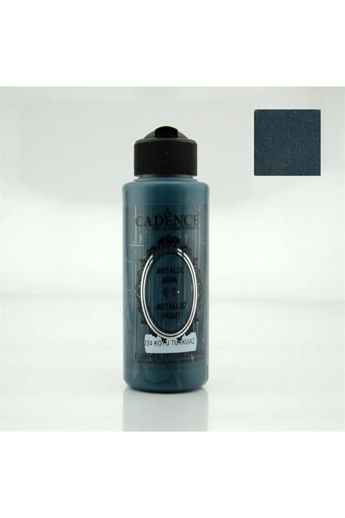 Metalik Sedefli Boya 120ml.224 Koyu Turkuaz