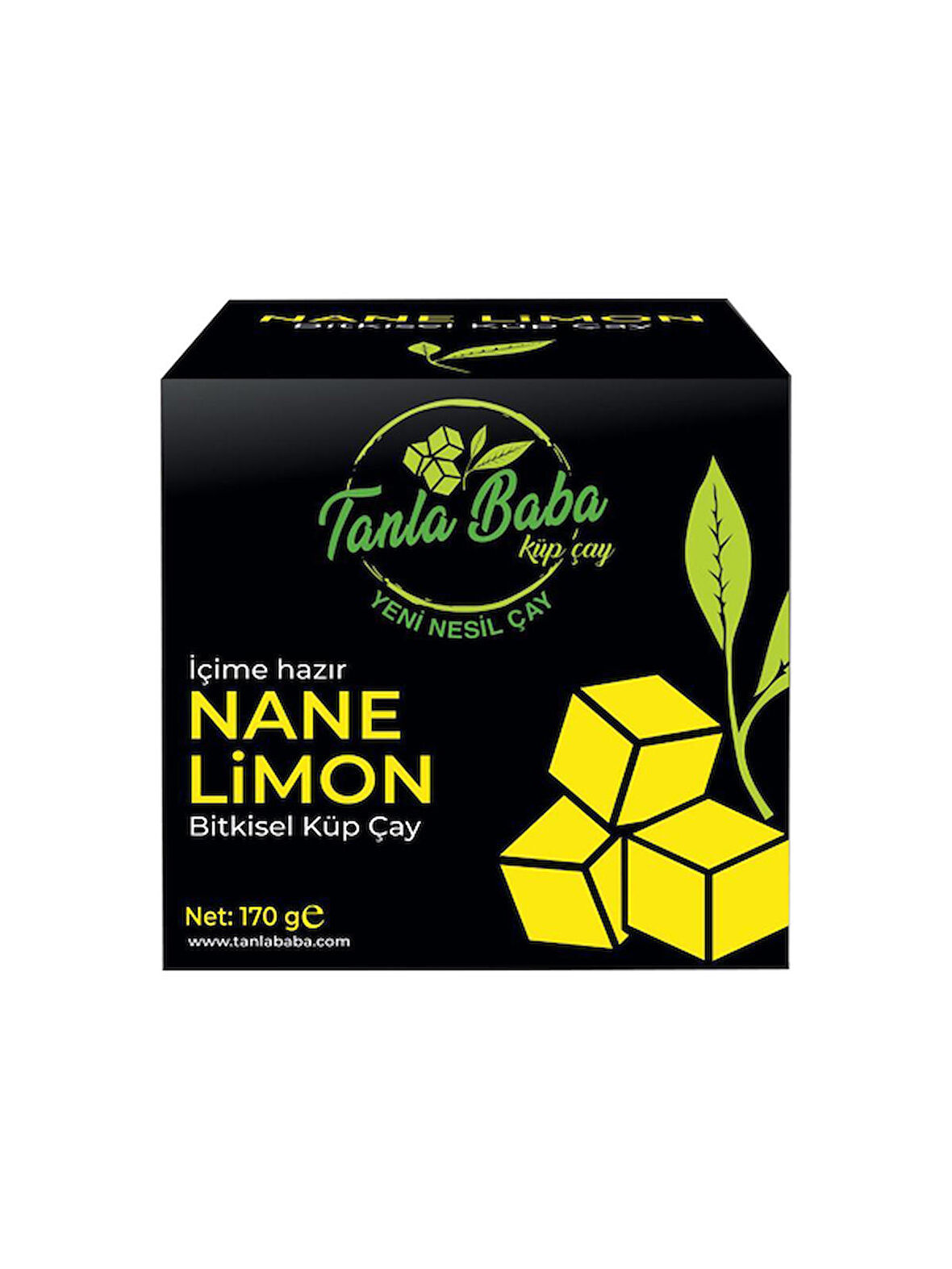 TanlaBaba Nane Limon Bitki Çayı 170gr Doğal Çay Bitkisel Çay Bitki Çayı Küp Çay