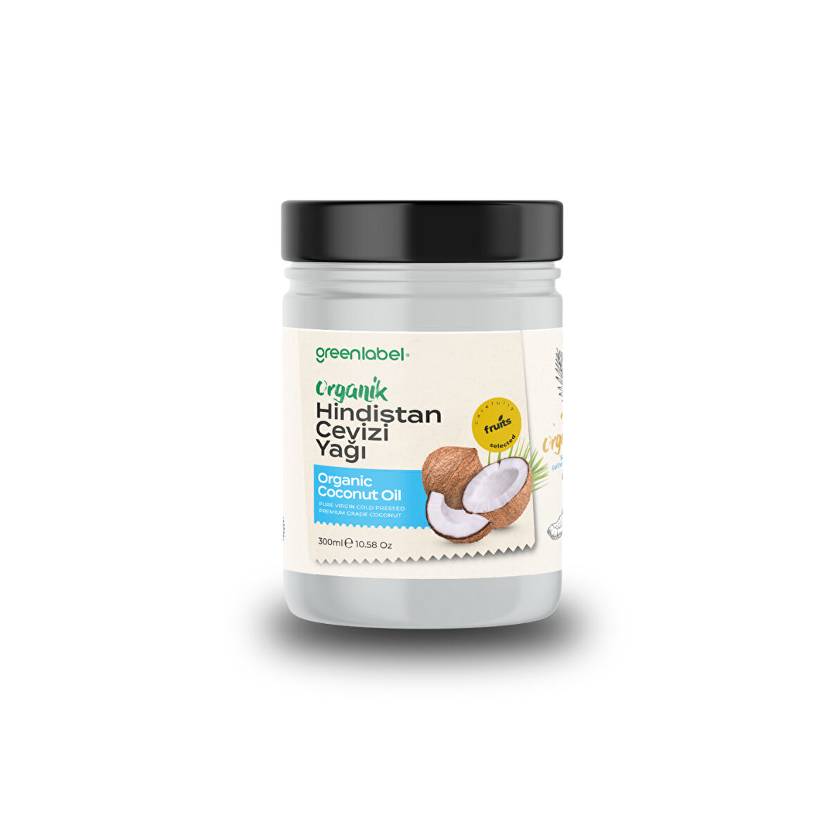 GREENLABEL ORGANİK HİNDİSTAN CEVİZİ YAĞI 300 ML