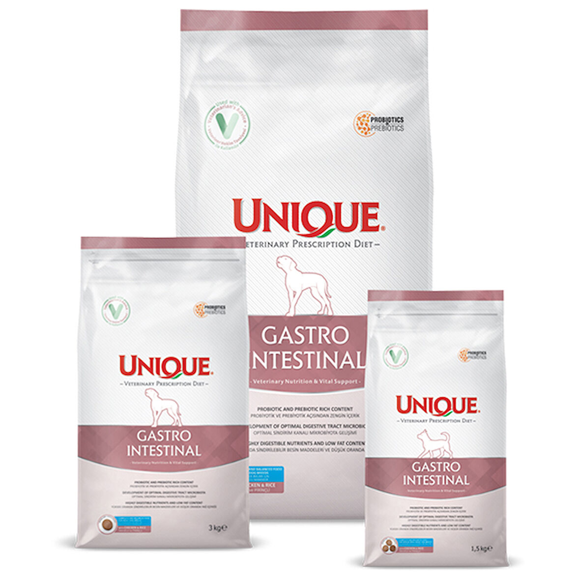 UNIQUE Gatro Intestinal Köpek 12 Kg