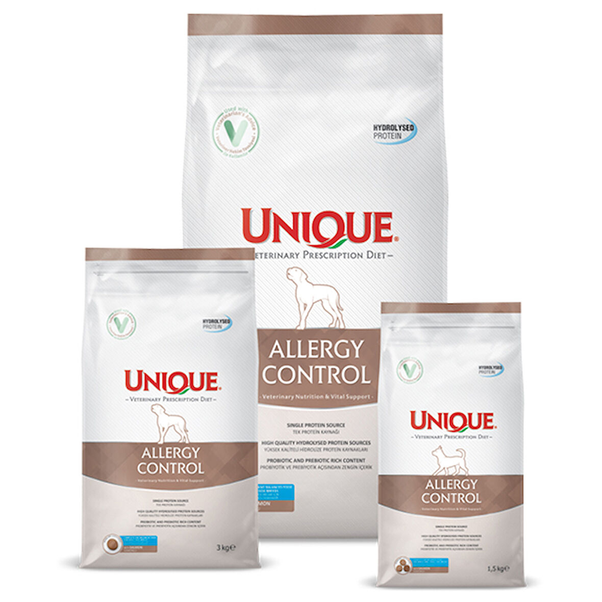 UNIQUE Allergy Control Köpek 12 Kg