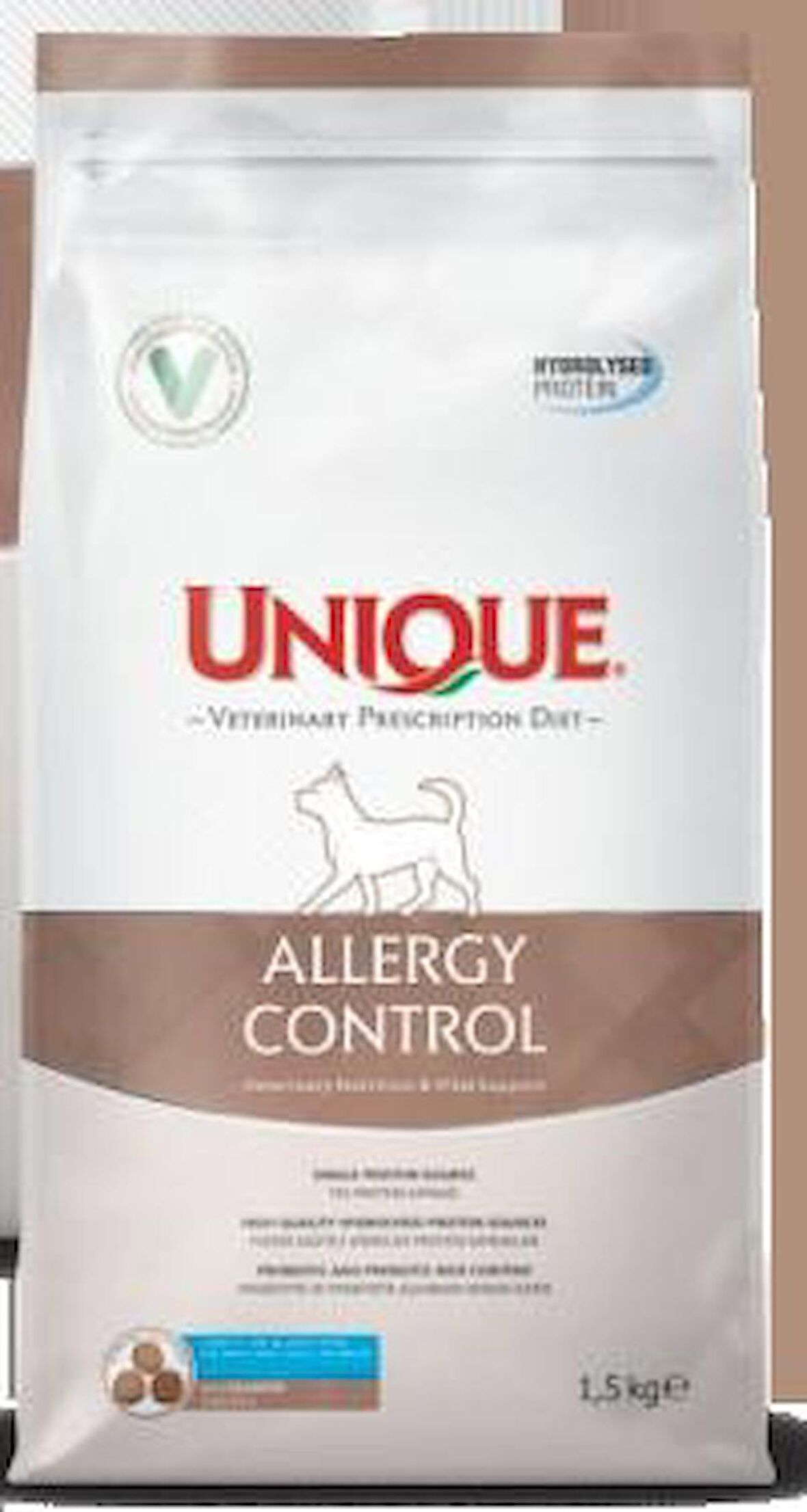 UNİQUE DOG MİNİ ALLERGY CONTROL 1,5KG