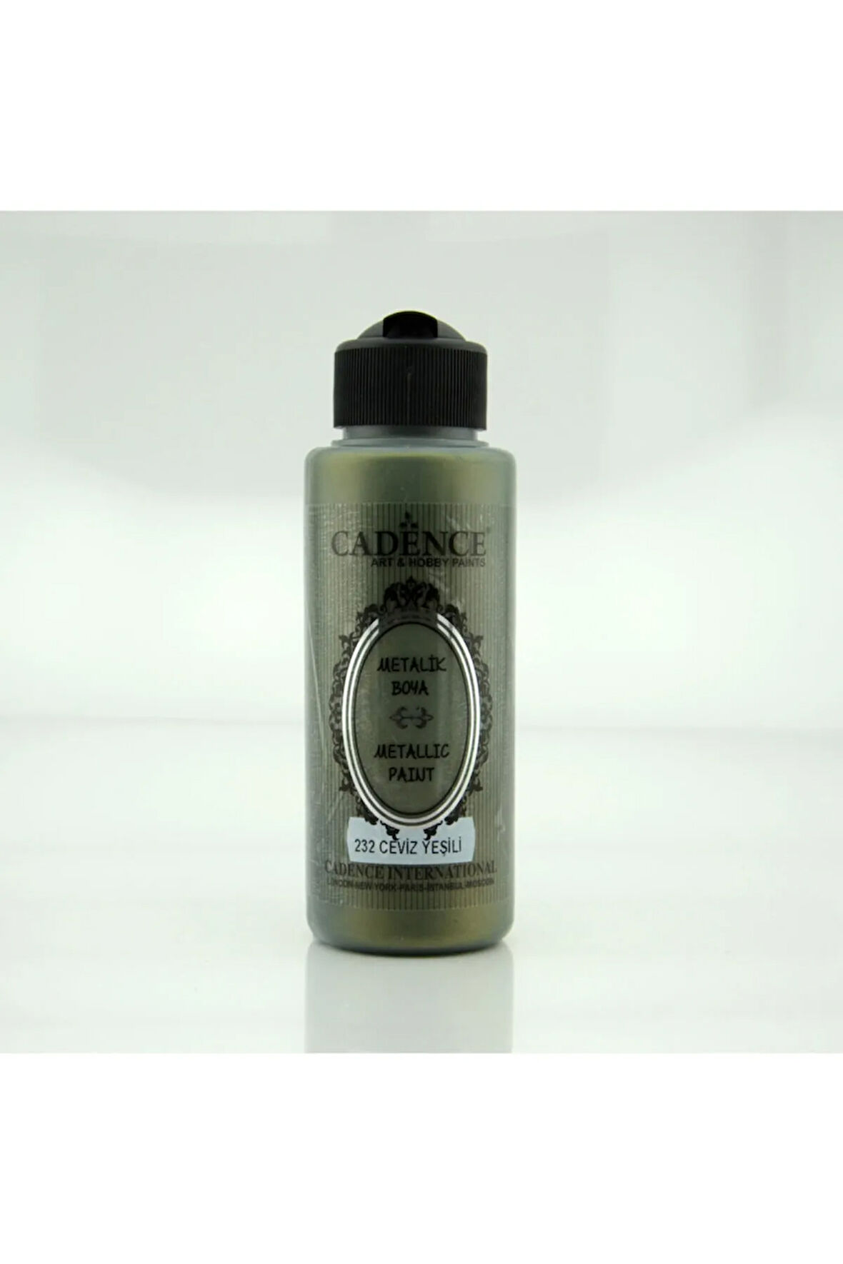 Metalik Boya 232 Ceviz Yeşili 120ml.