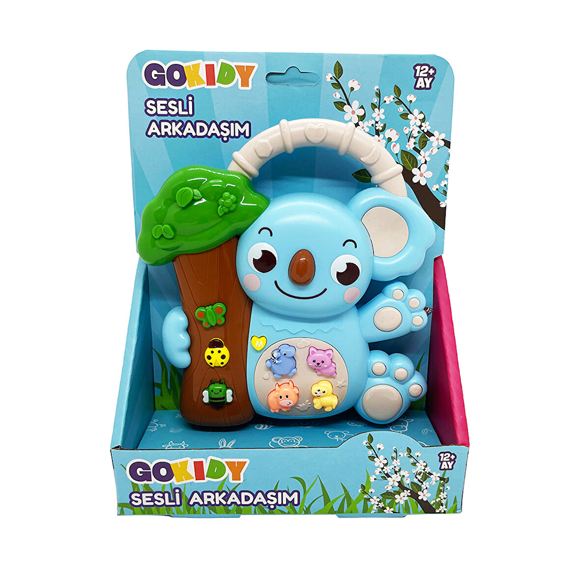 Sevimli Arkadaşım Koala Sesli ve Eğitici Bebek Oyuncağı – Işıklı, Hayvan Sesli