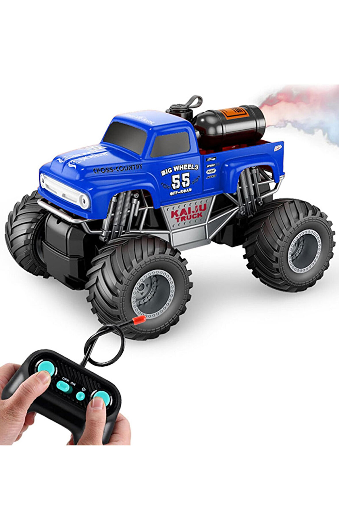 Rc Pickup Truck Duman Atan Işıklı Uzaktan Kumandalı Araba 1:16