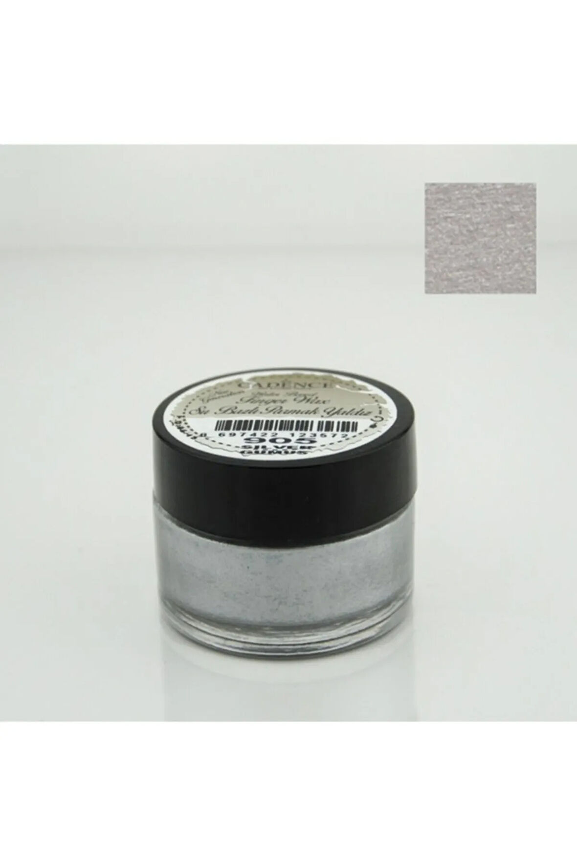 Parmak Yaldız Boya 20 ml Gümüş P-905