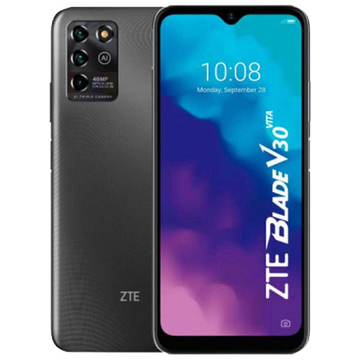 Zte Blade V30 Siyah 128 GB 4GB Ram Akıllı Telefon (Zte Türkiye Garantili)