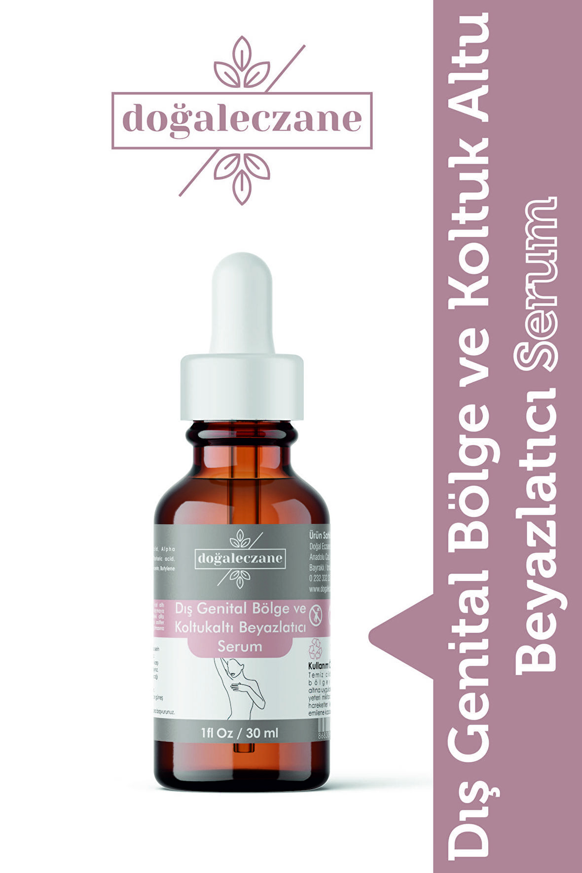 Bikini Bölgesi Beyazlatıcı Serum Özel Bölge Beyazlatma 30 ml