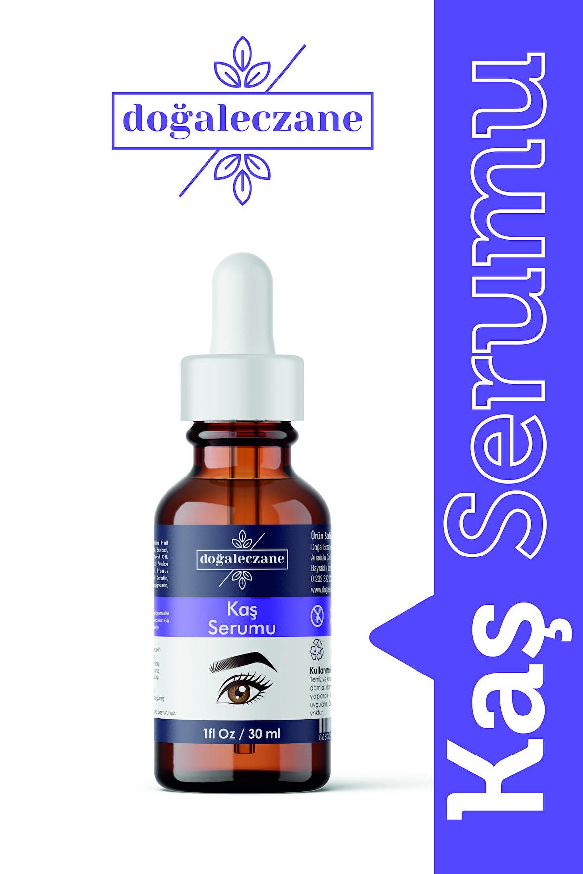 Kaş Kontürü Microblading Silme Serumu 30 ml