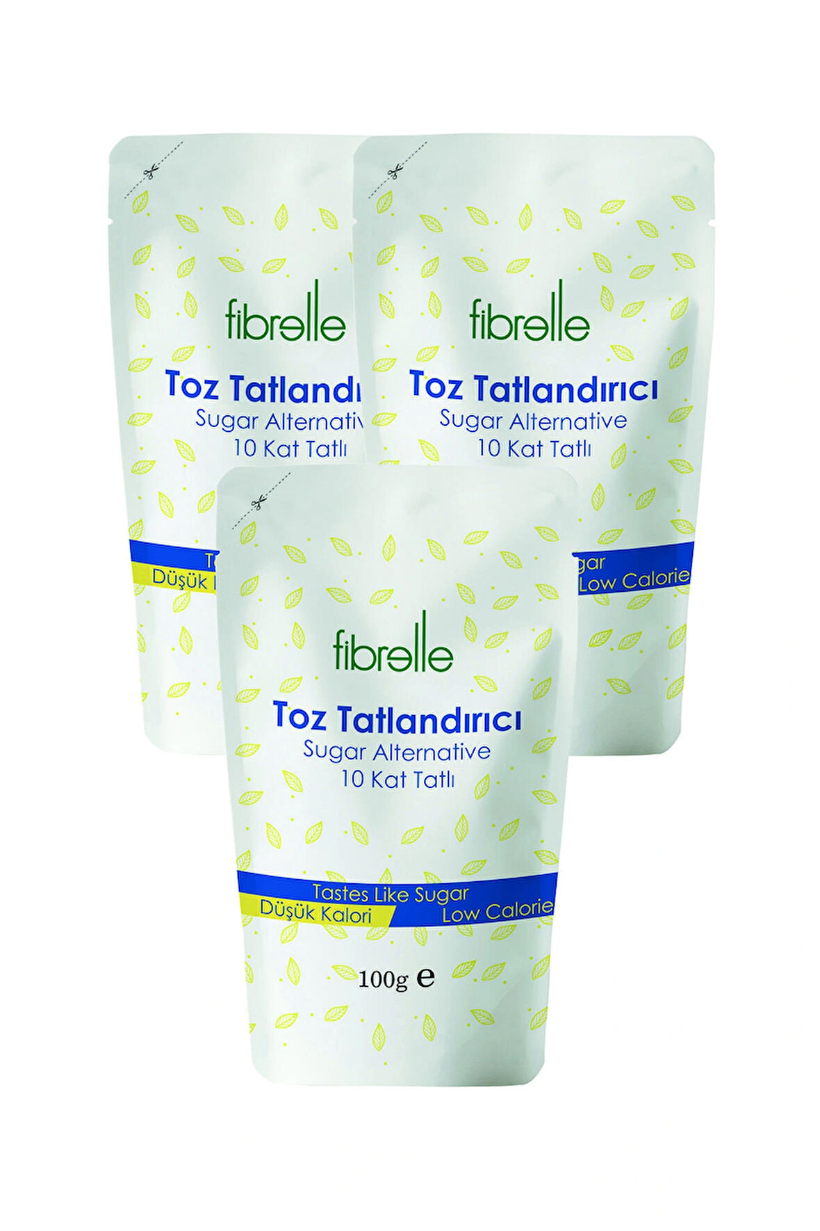 Fibrelle Ultra Plus Tatlandırıcı  100 g ( Sukralozlu ) 3 Paket