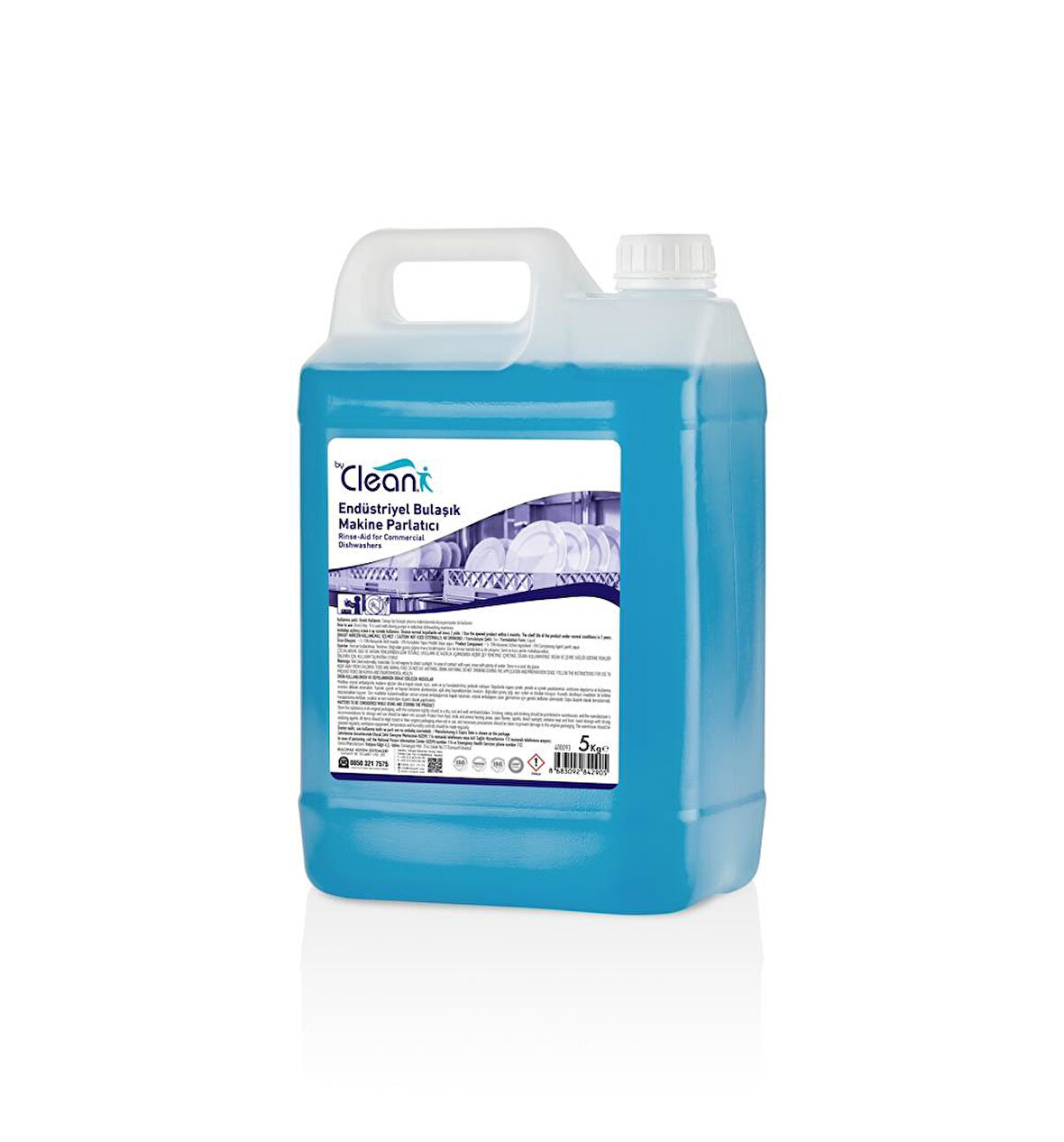 Rulopak By Clean Endüstriyel Bulaşık Makinesi Parlatıcısı 5 Litre