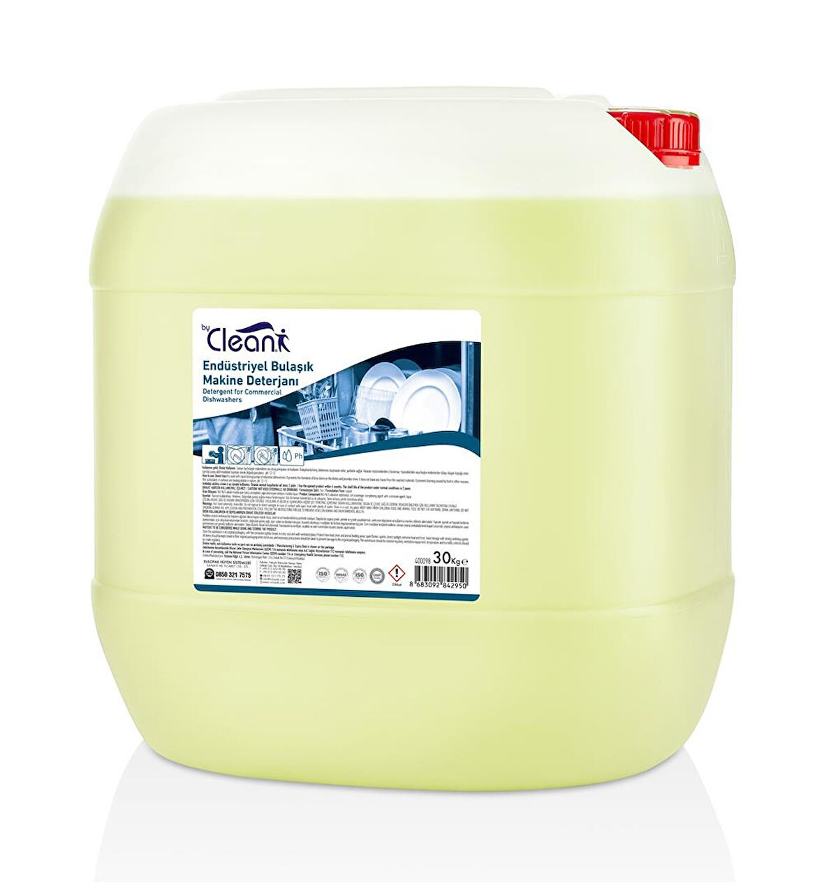 Rulopak By Clean Endüstriyel Bulaşık Makinesi Deterjanı 30 Litre