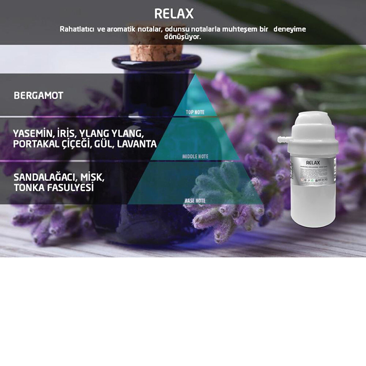 Rulopak Relax Koku Kartuşu 100 ml (M7)