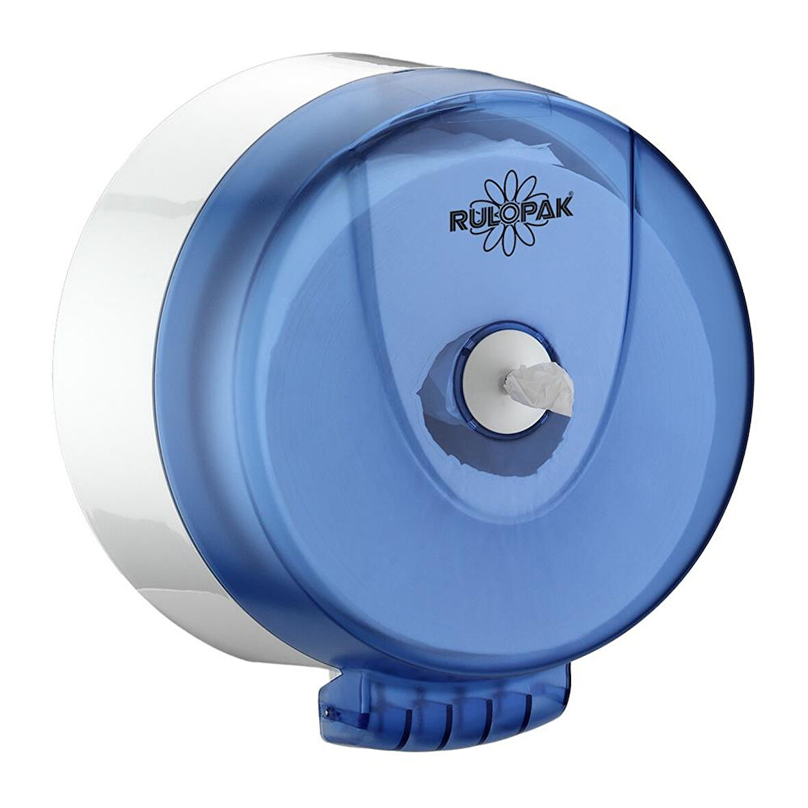 Rulopak İkiz Mini Cimri İçten Çekmeli Tuvalet Kağıdı Dispenseri - Siyah