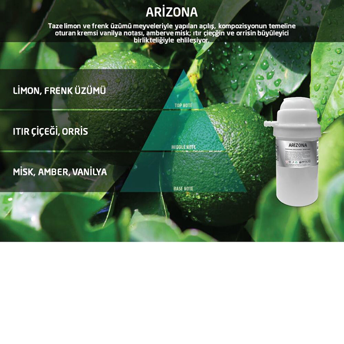 Rulopak Arizona Koku Kartuşu 100 ml (M7)