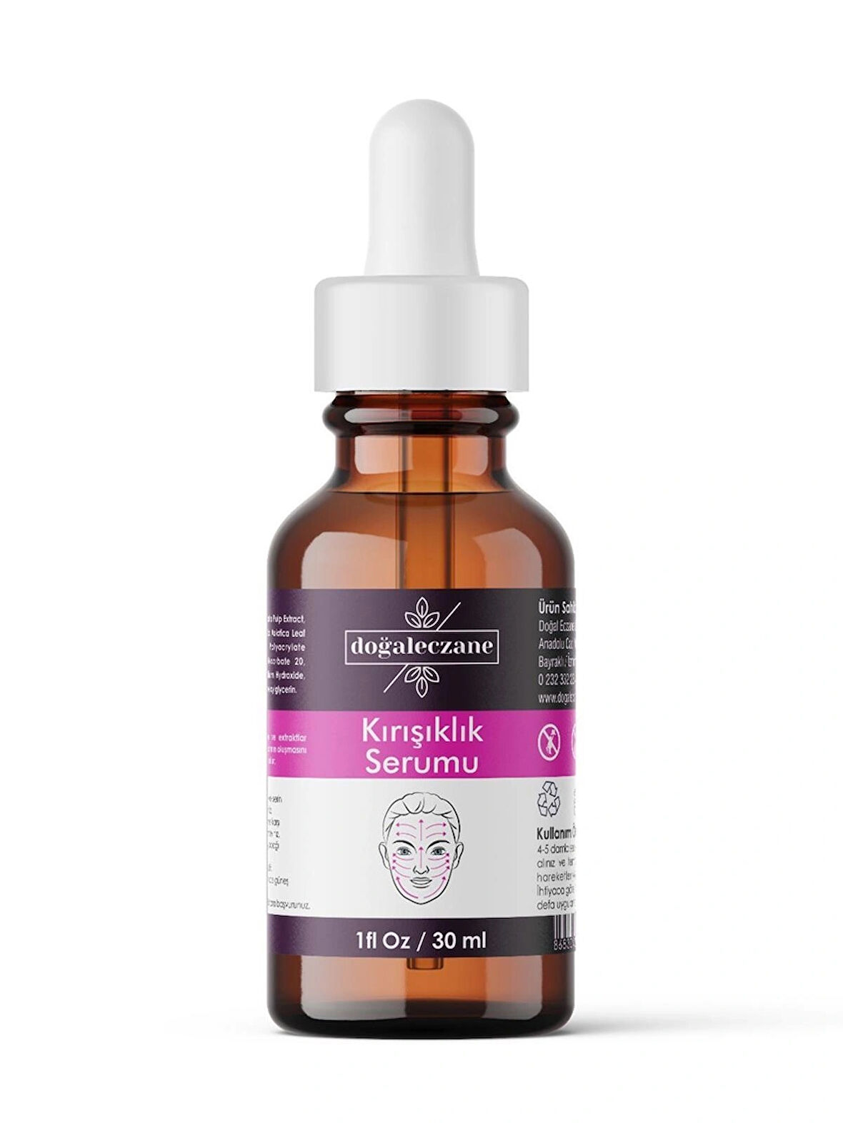 Yaşlanma Karşıtı Kırışıklık Serumu Hızlı Etki 30 ml