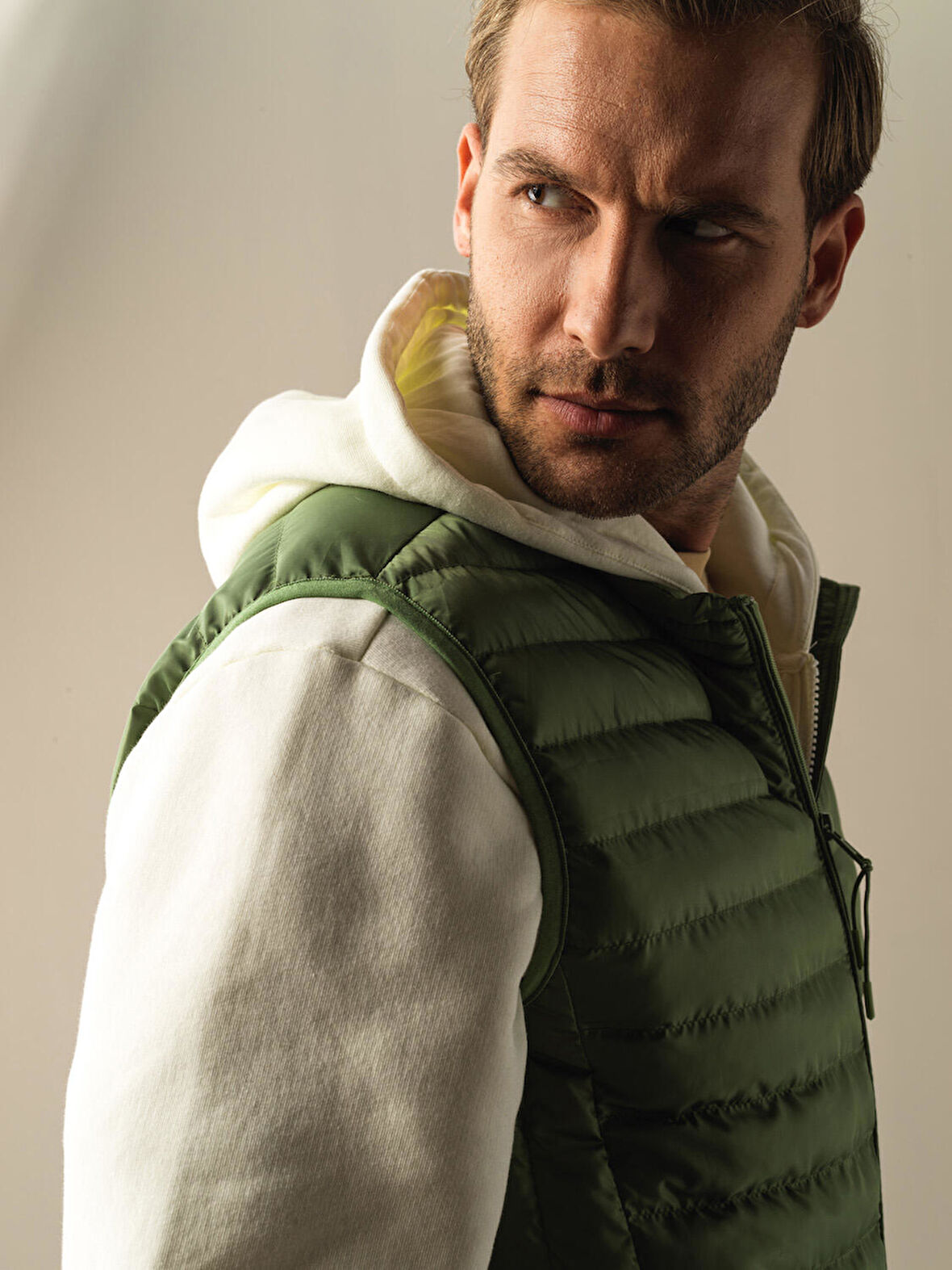 Xint Yeşil Regular Fit Şişme Yelek