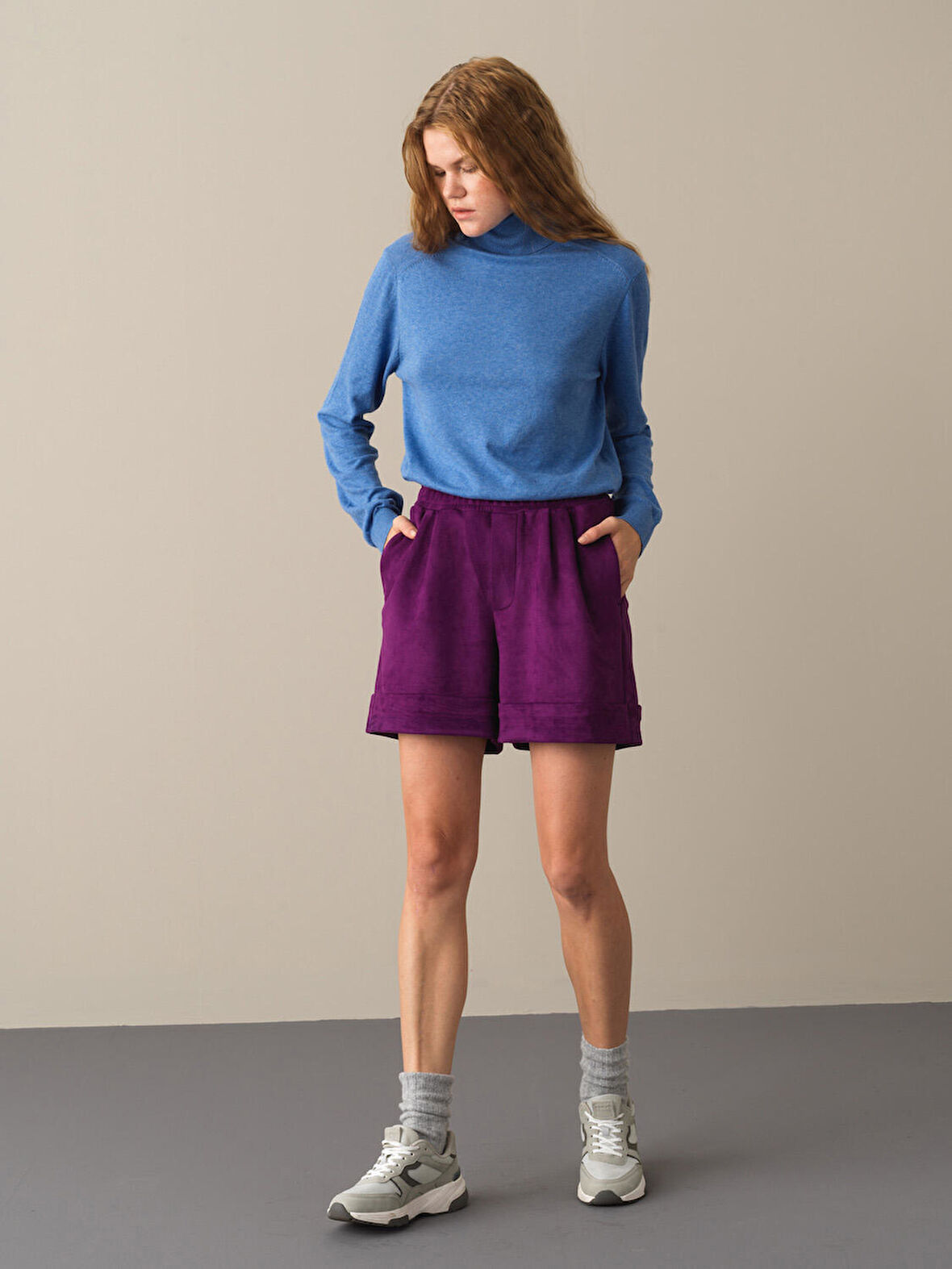 Xint Mavi Regular Fit Basic Kazak