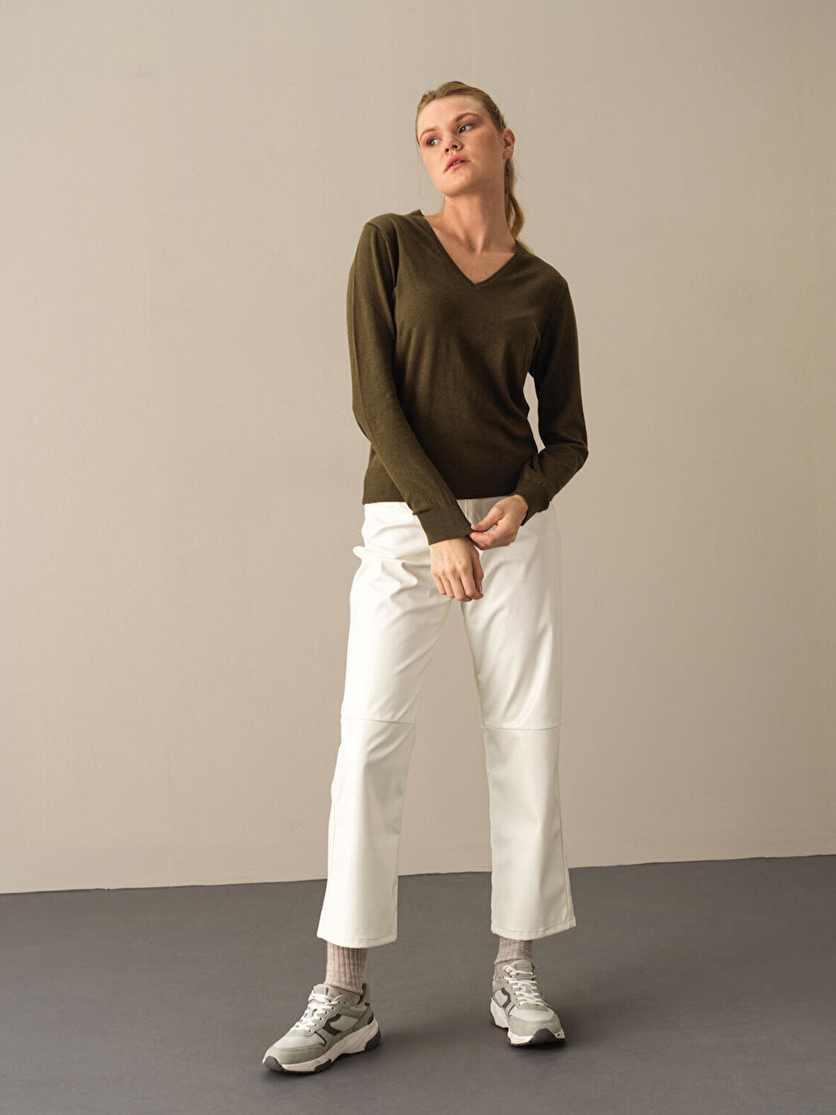 Xint Haki Regular Fit Basic Kazak