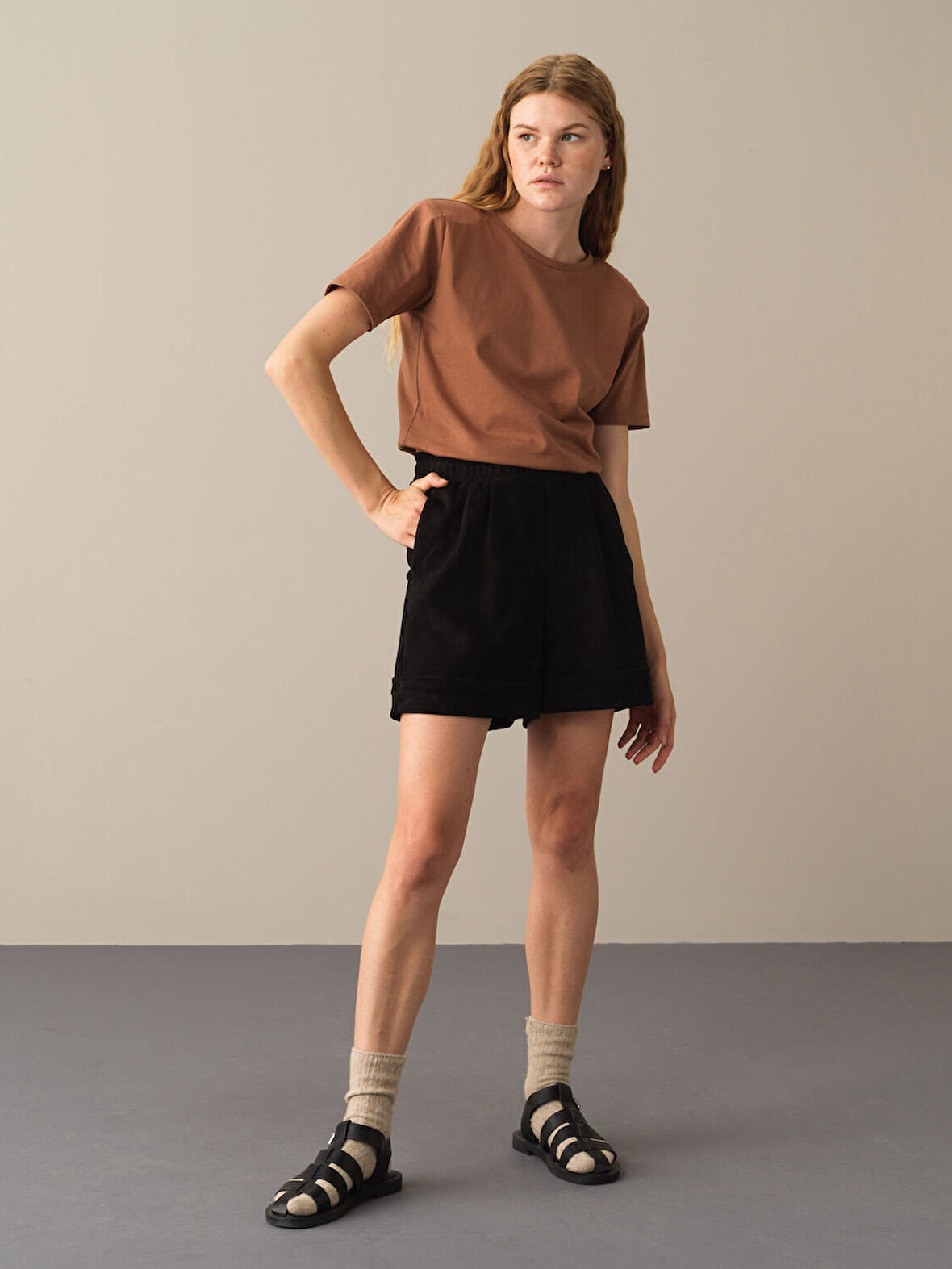 Xint Siyah Regular Fit Şort