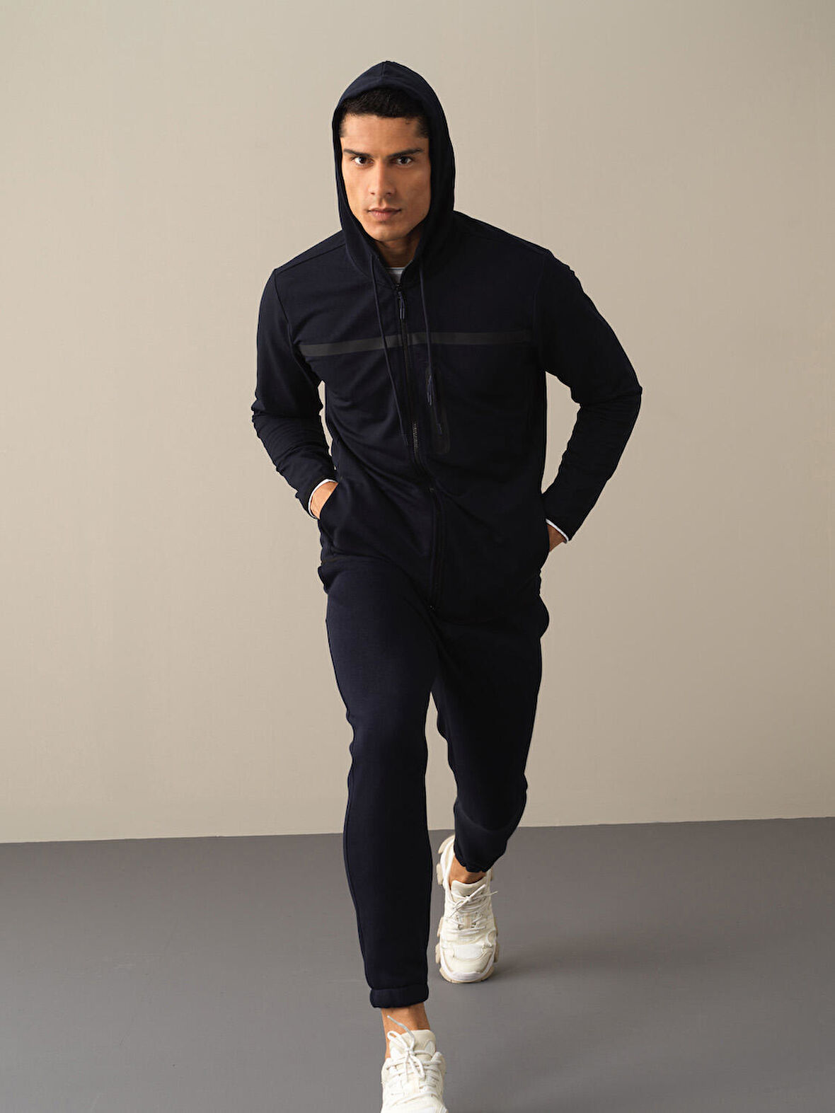 Xint Lacivert Regular Fit Sweatmont