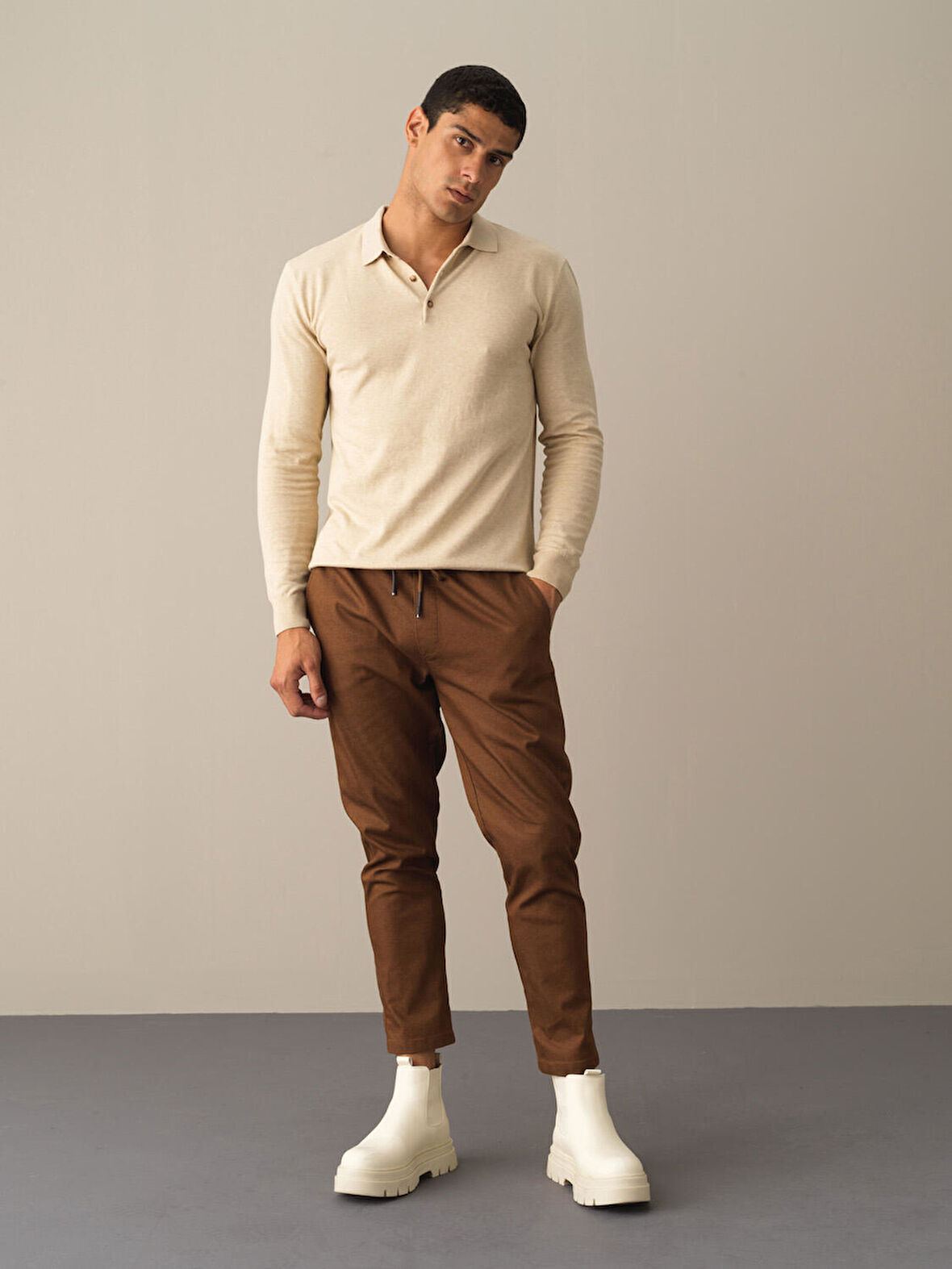 Xint Camel Regular Fit Pantolon