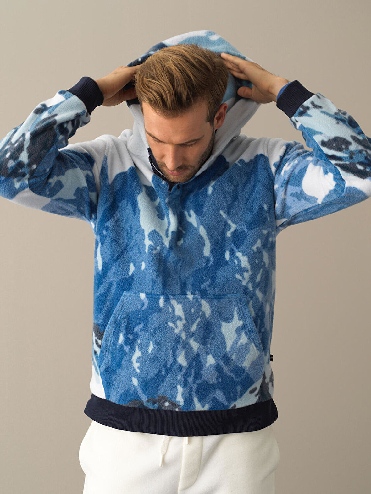 Xint Mavi Regular Fit Polar Sweatshirt