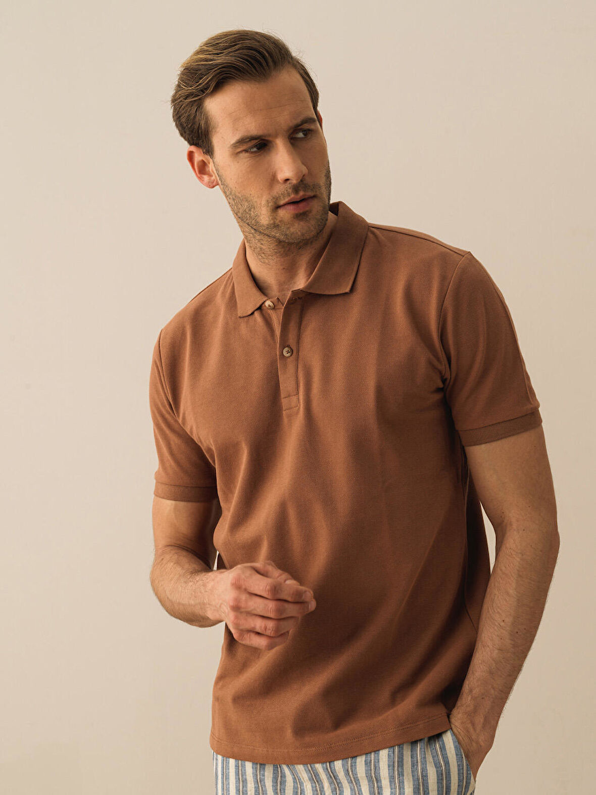 Vizon Regular Fit Pamuklu Tişört