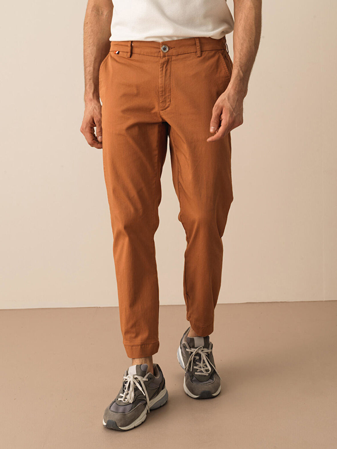 Vizon Slim Fit Pamuklu Pantolon