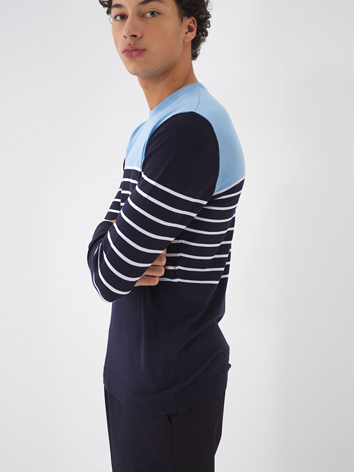 Lacivert Regular Fit  Kazak