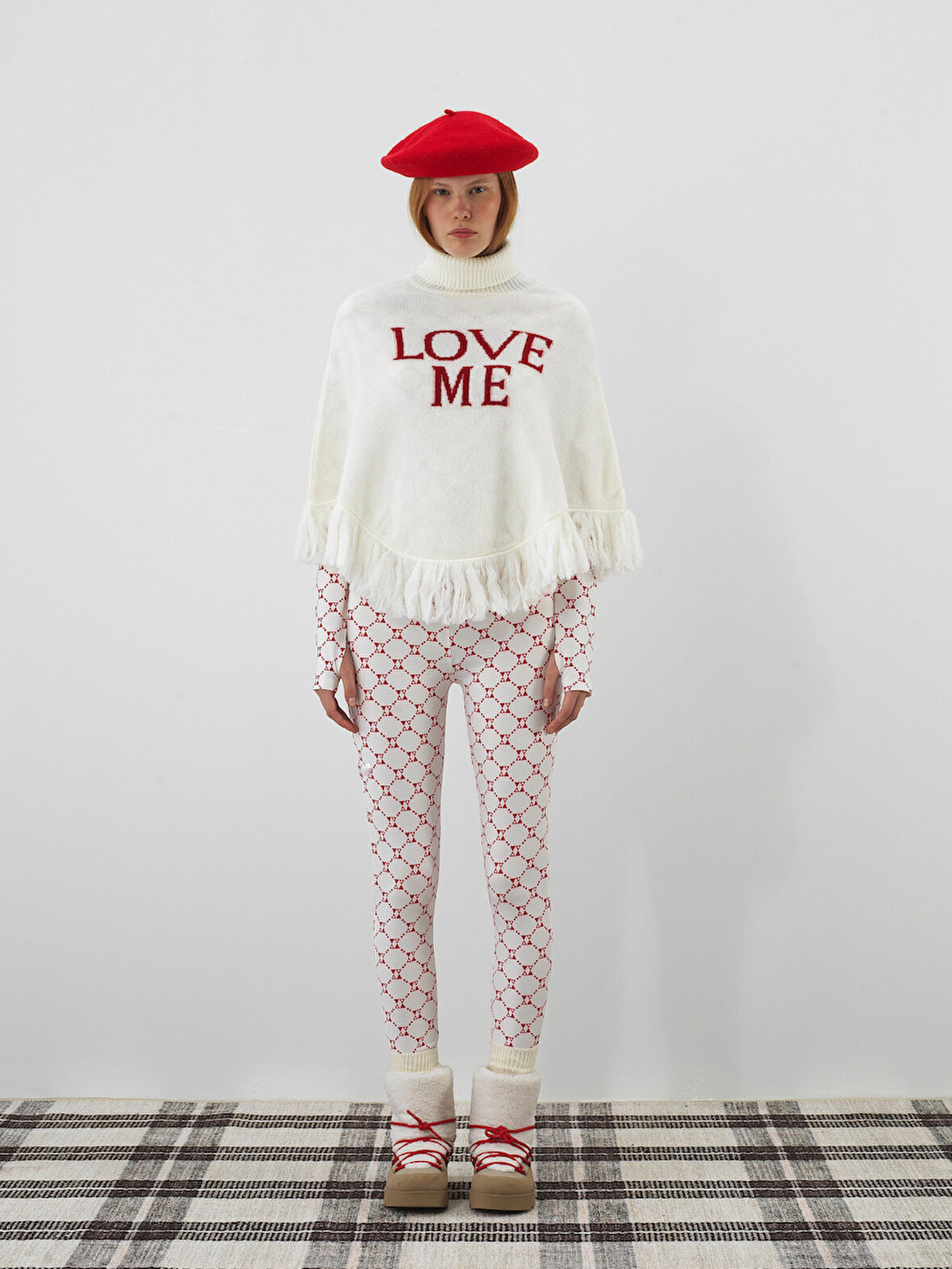 Xint Ekru Yumuşak Dokulu Regular Fit Panço