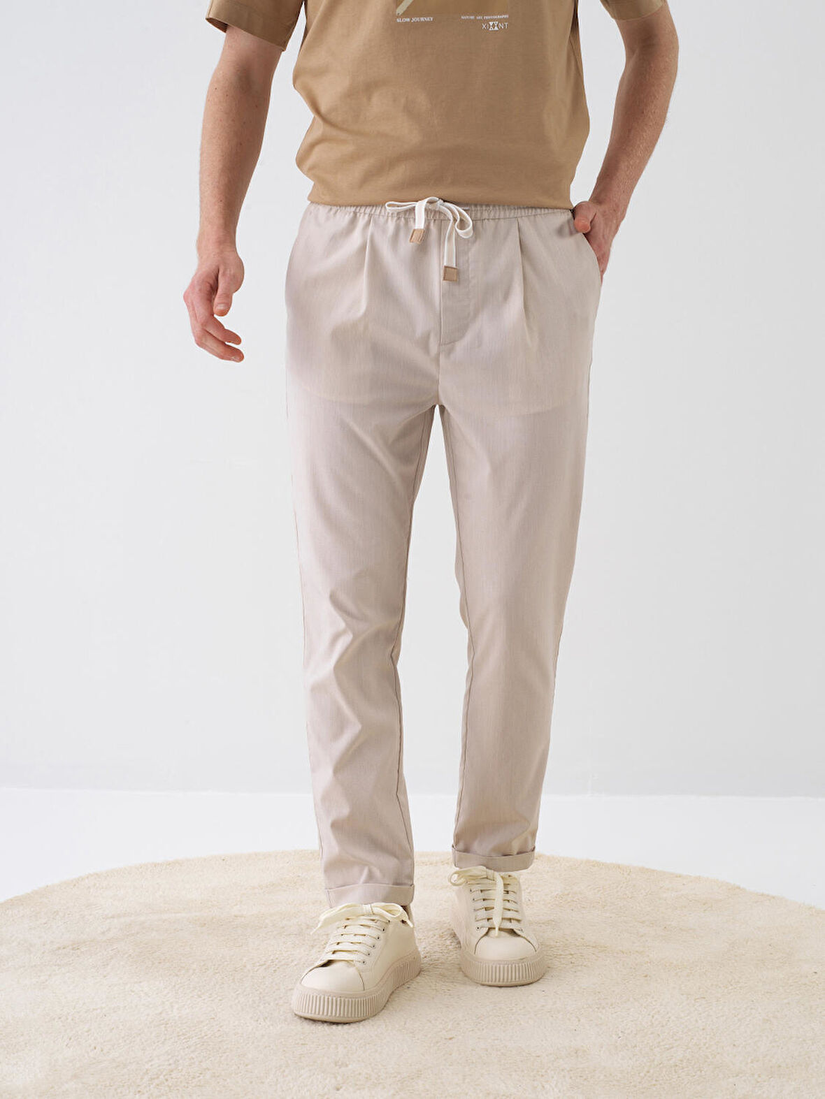 Naturel Slim Fit  Jogger Pantolon