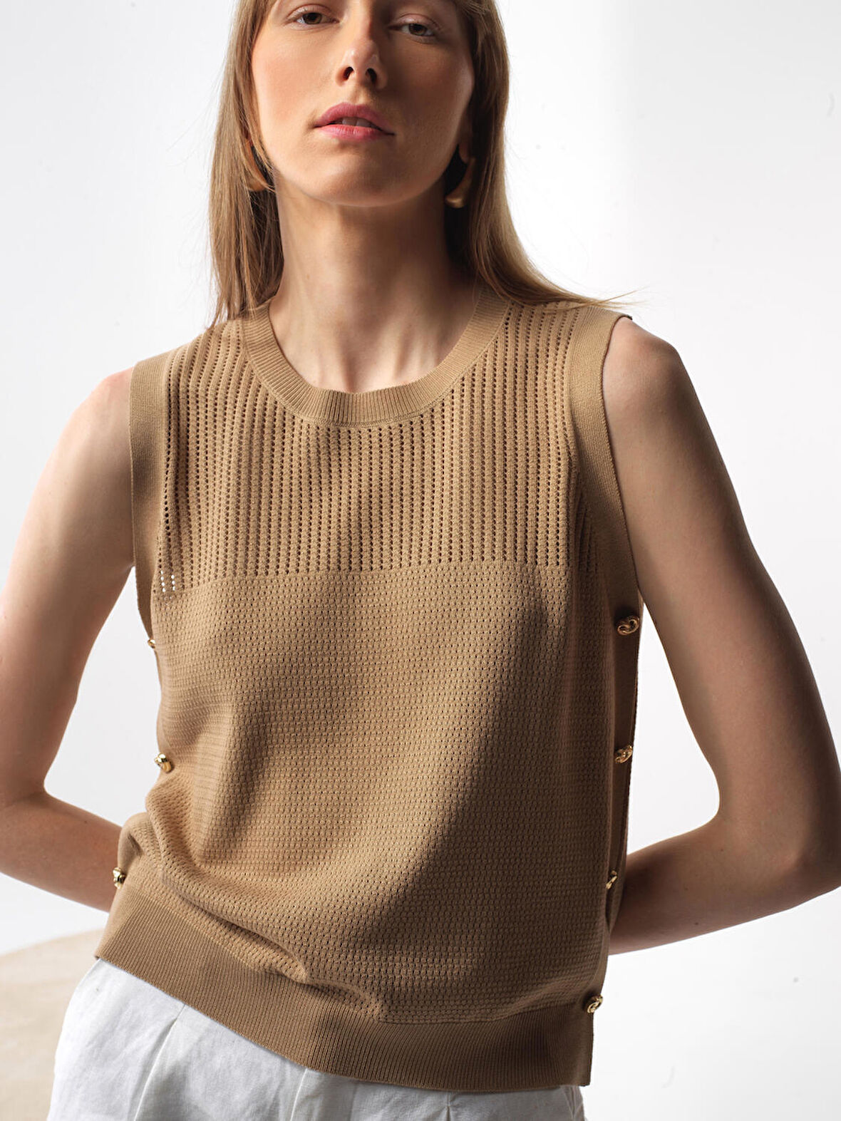 Camel Regular Fit  Süveter