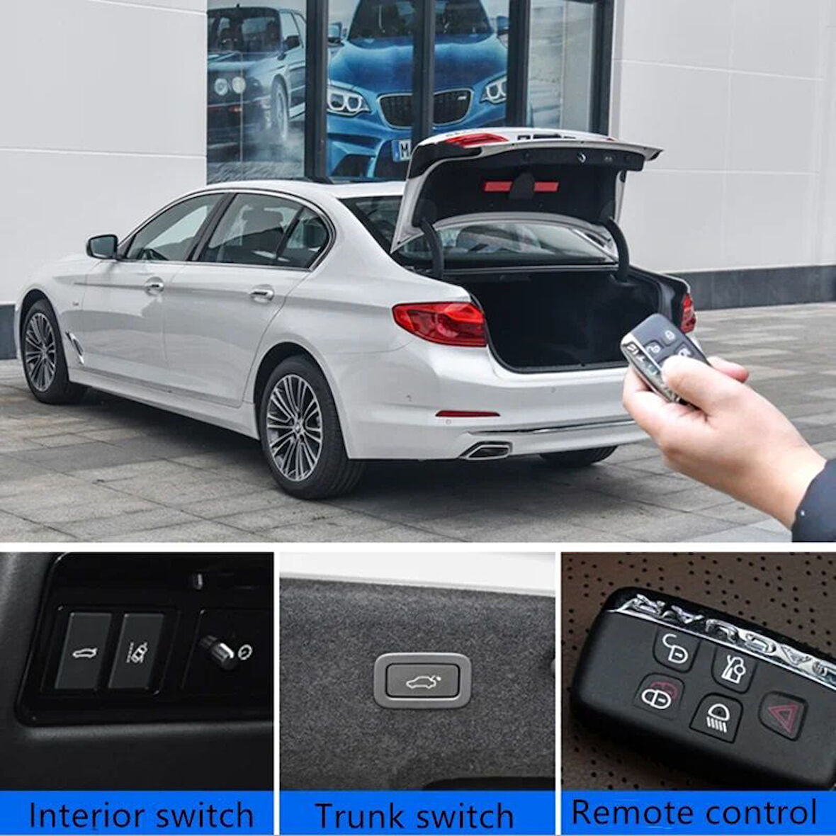 AUTOGP  Bmw g30 elektrikli bagaj açma sistemi seti 2017 / 2023