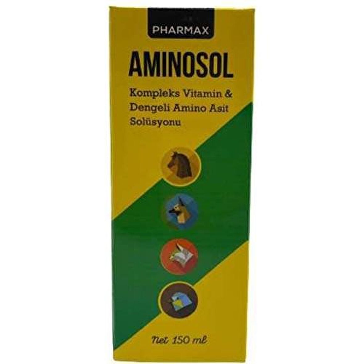 Pharmax Aminosol Köpek Kedi ve Kuş Kemirgen Vitamini 150 ml