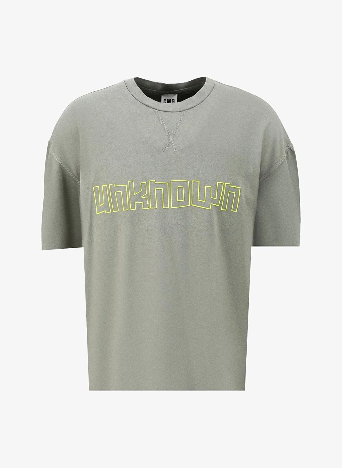 Gmg Fırenze Bisiklet Yaka Haki Erkek T-Shirt GU23MFW03001
