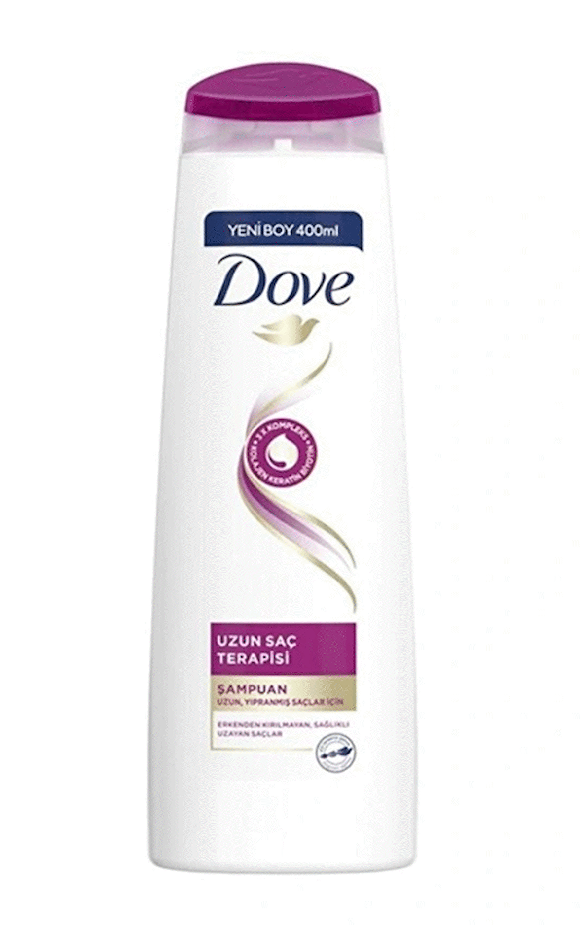 Dove Yıpranmış Saçlar İçin Onarıcı Şampuan 400 ml