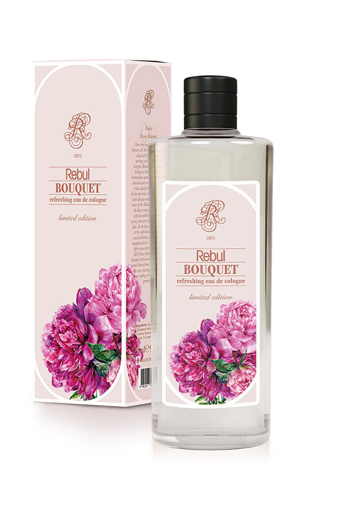 Rebul 80 Derece Bouquet Kolonya Cam Şişe 250 ML