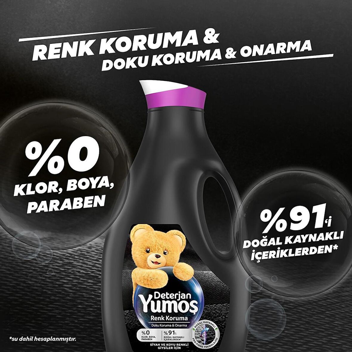 Yumoş Renk Koruma Siyahlar için Sıvı Deterjan 1.69 lt