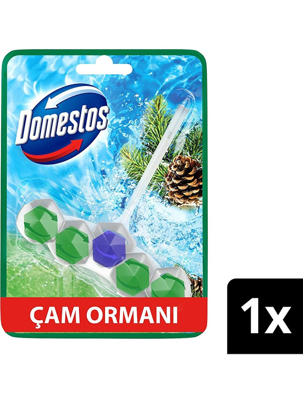 WC Blok 5'li Güç Çam Ormanı Maksimum Hijyen 50 G