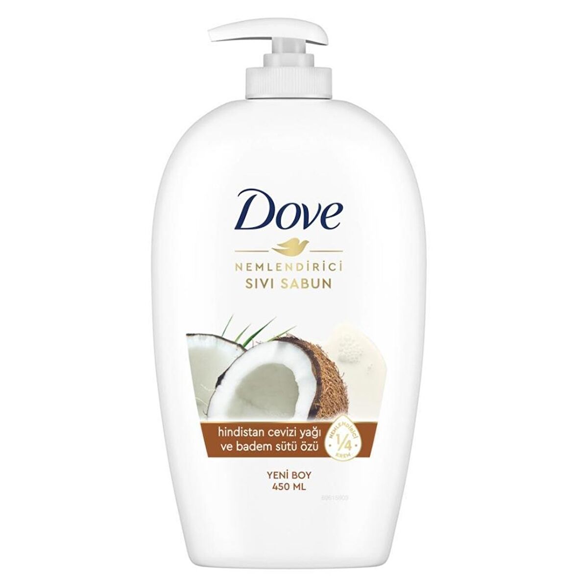 Dove Sıvı Sabun 450 ml. Coconut ve Badem Sütü