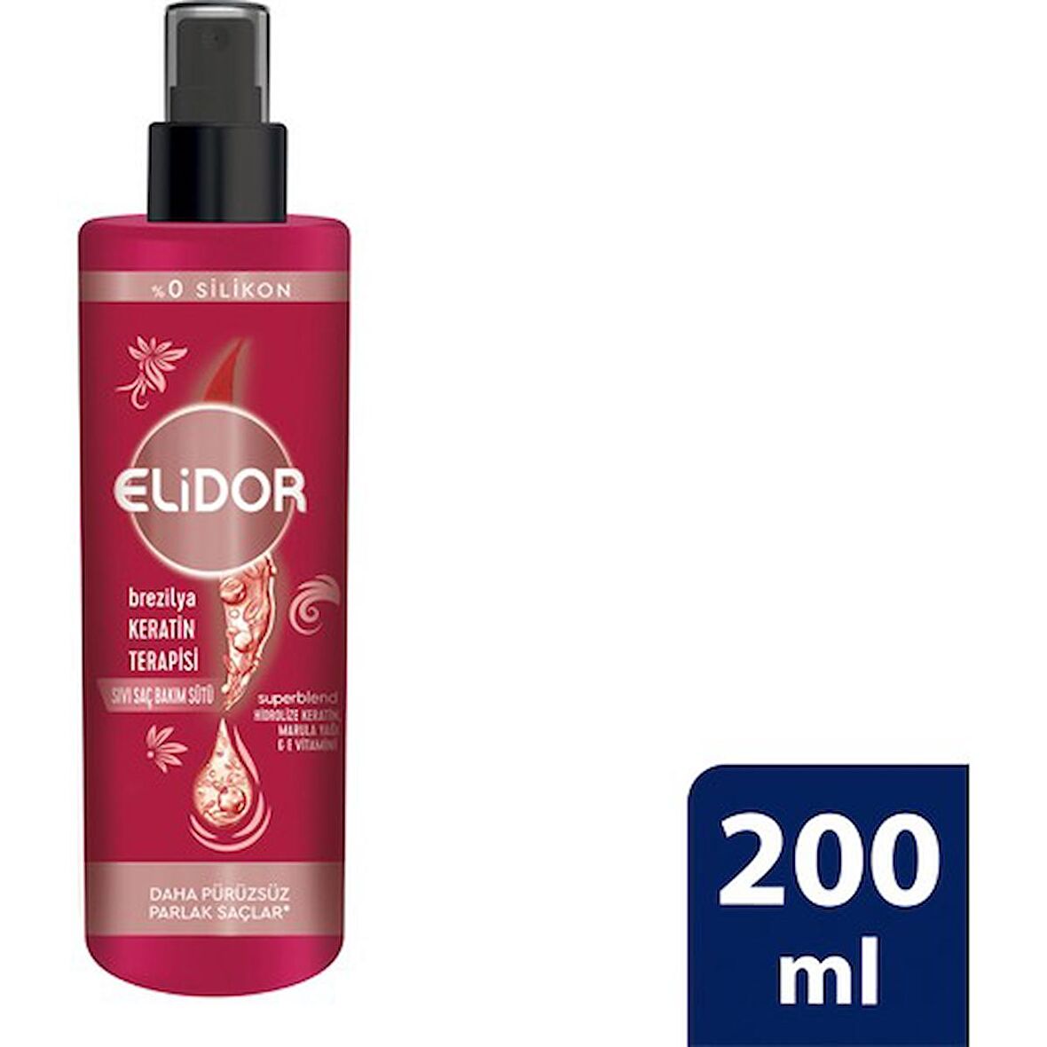 ELİDOR SIVI SAÇ BAKIM SÜTÜ 200 ML KERATİN MARULA 